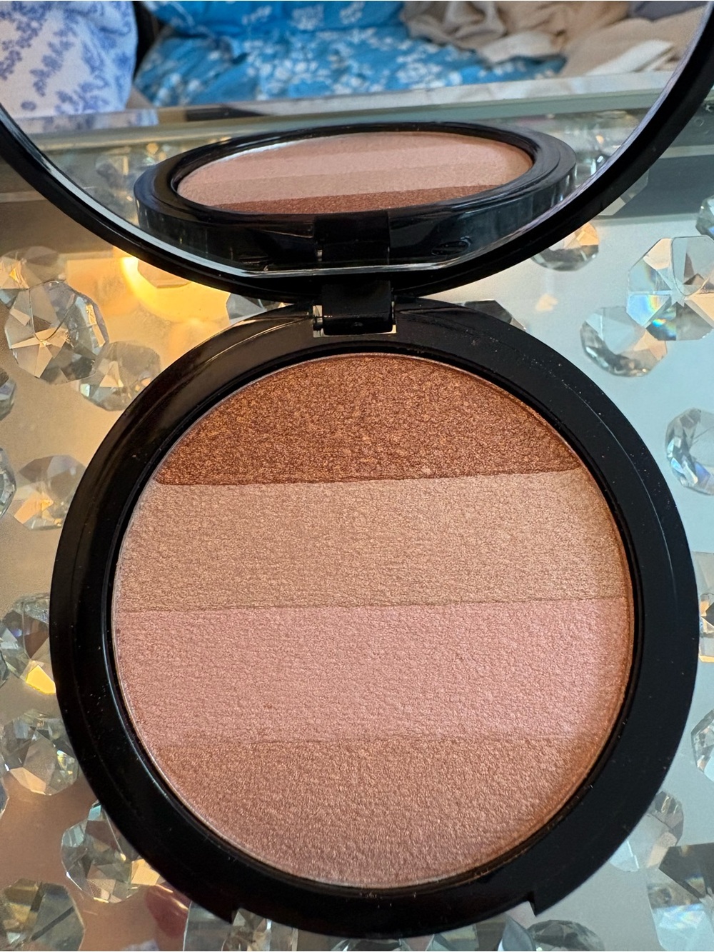 Laura Geller Baked Highlighting Palette Think Pink